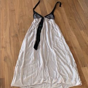 Anthropologie Embroidered Maxi Dress